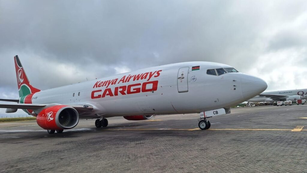 Kenya airways cargo plane. KQ could learn from Ethiopian Airline 