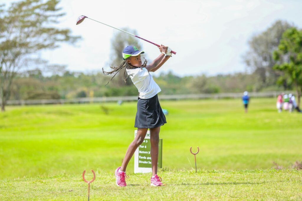 Safaricom Sponsors Junior Golfers