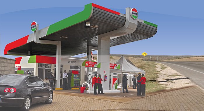 Oil station kenya