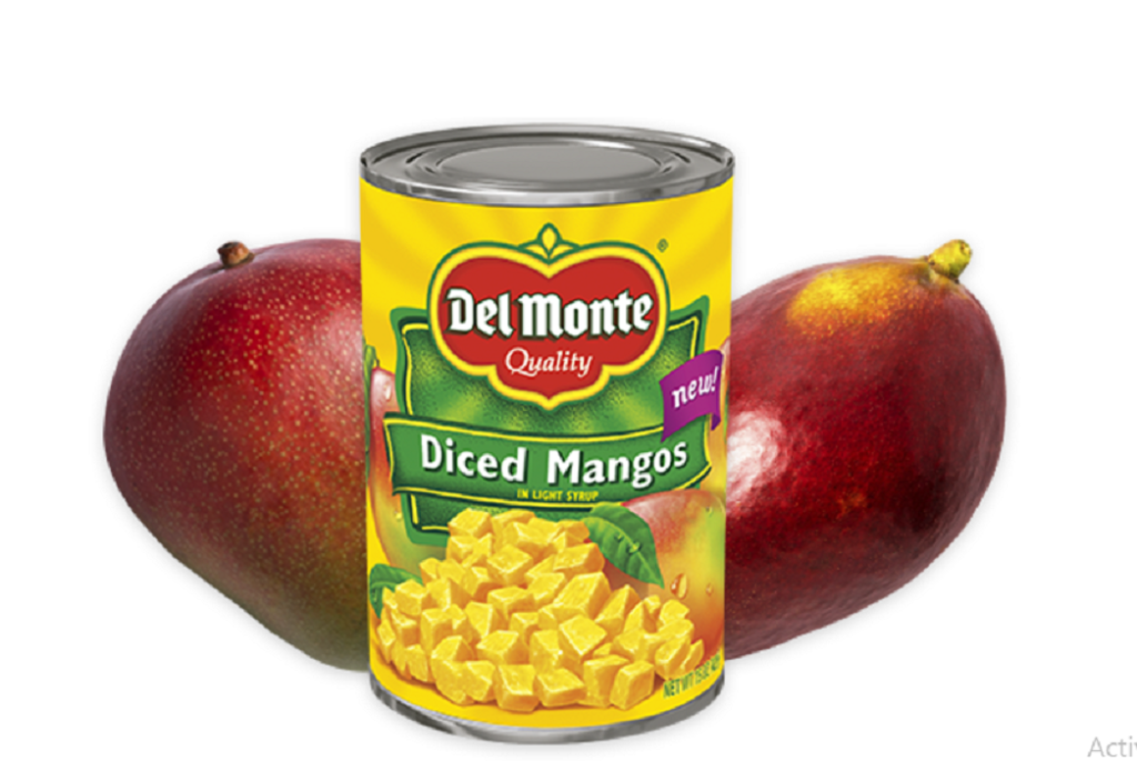 Del Monte Canned Mango Product