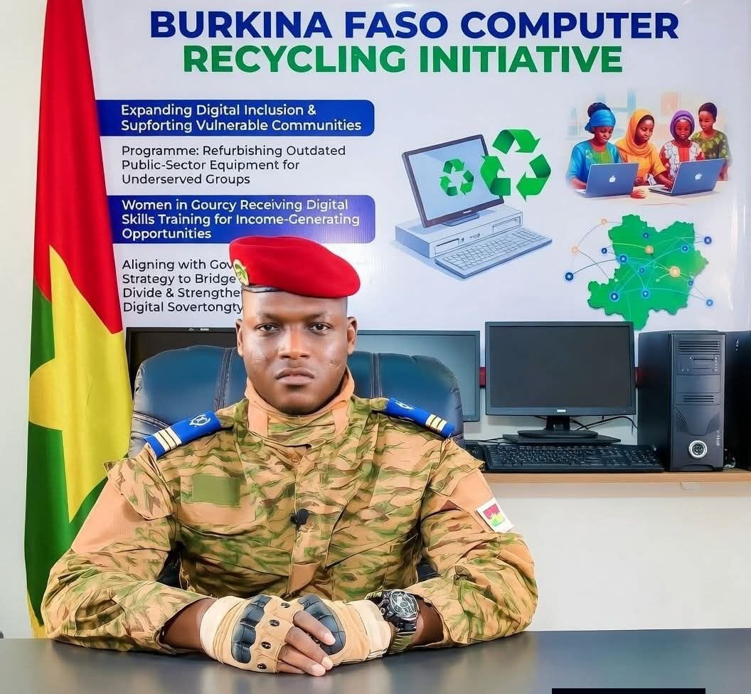 Burkina Faso launches computer recycling Programme to accelerate digital access
