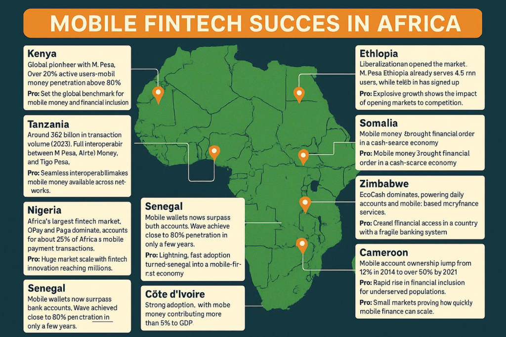 Africa's Mobile Money Growth Driven by East and West Africa Dominance